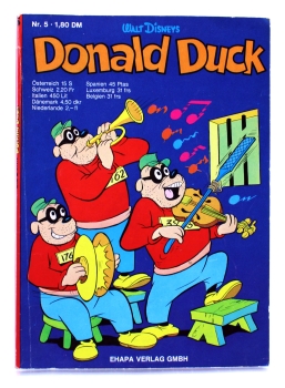Walt Disneys Donald Duck Taschenbuch Nr. 5 (1. Auflage) von Ehapa